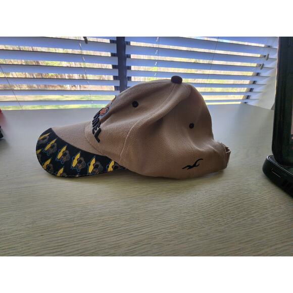 CAP-COZUMEL MEXICO-Tan & Black-Surfing Monkey-Hook & Loop Adjustment - Picture 7 of 7